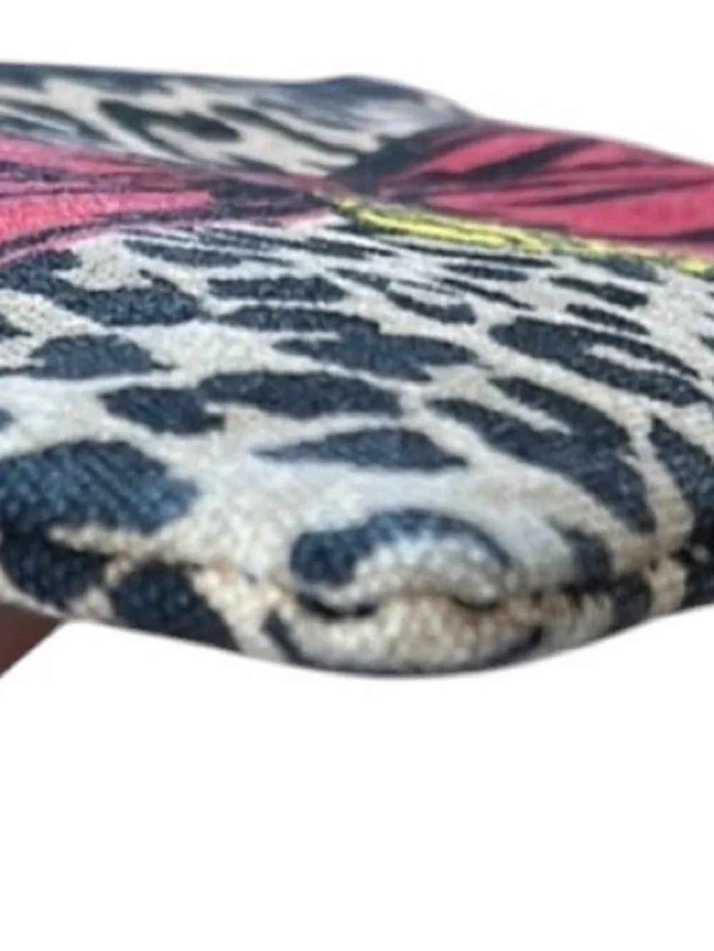 Brighton Leopard Print Wristlet Clutch with Red Heart Accent - Picture 4 of 7